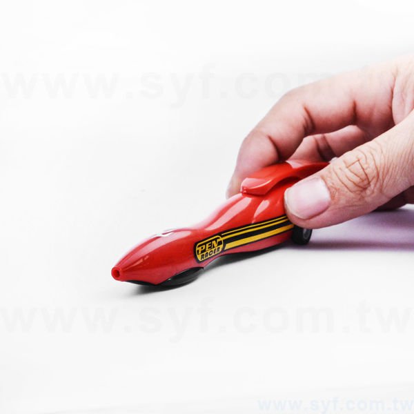 造型廣告筆-汽車筆管禮品-單色原子筆-兩款式可選-採購客製印刷贈品筆